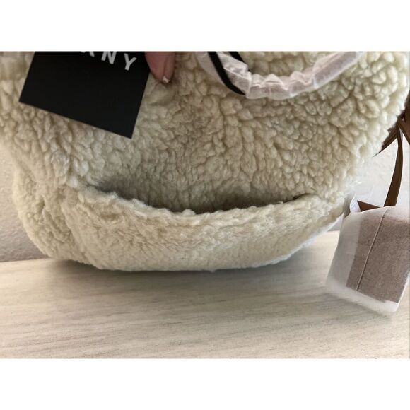 DKNY Women’s The Optimist Small Sherpa Bag Crossbody Purse - Picture 5 of 11